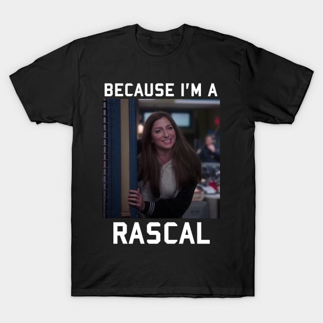 Brooklyn Nine-Nine: Gina Rascal T-Shirt by AlternativePunk